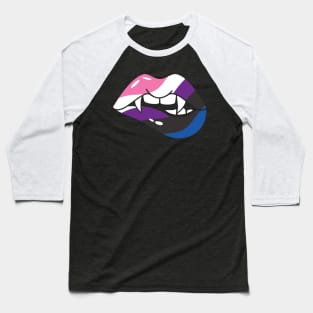 Vampire lips Baseball T-Shirt